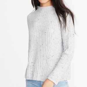 Old Navy Mock Neck Ribbed Sweater
